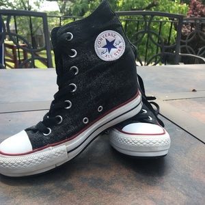 Converse Hightop Heels